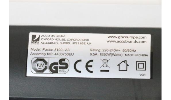 laminator GBC Fusion 3100L